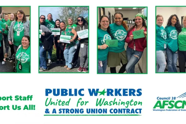 support staff support us all graphic