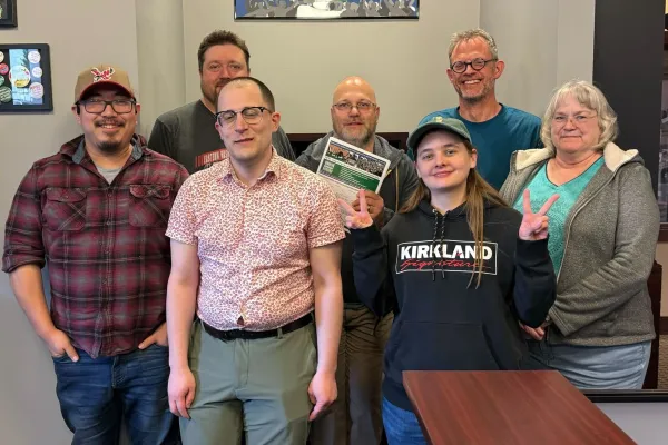 Photo of EWU bargaining Team