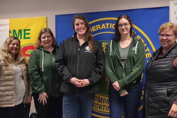 AWAAG bargaining team