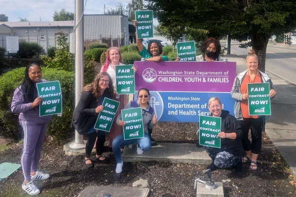 DCYF and DOH members in Puyallup