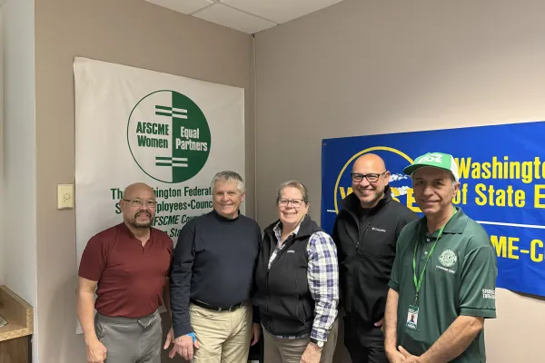 Group photo of LAP 27-29 bargaining team