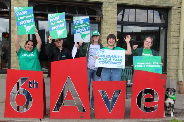 wfse members in tacoma fighting for a fair contract