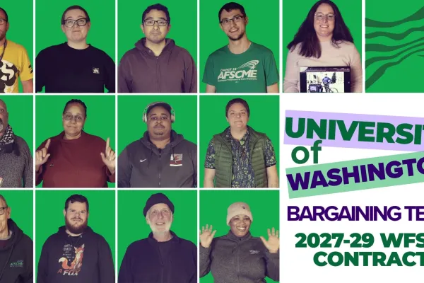 The University of Washington Bargaining Team