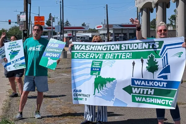 WFSE members
