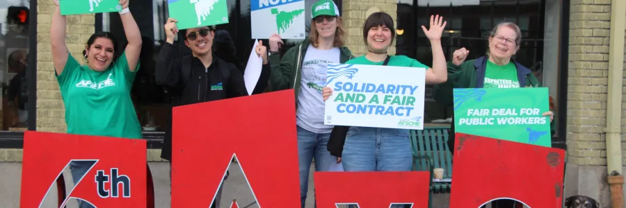 wfse members in tacoma fighting for a fair contract