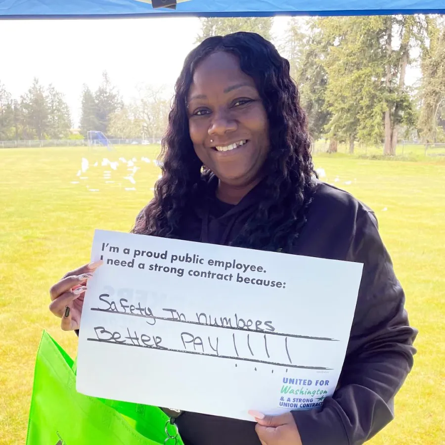 WFSE member