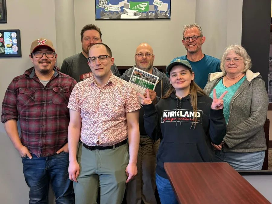 Photo of EWU bargaining Team