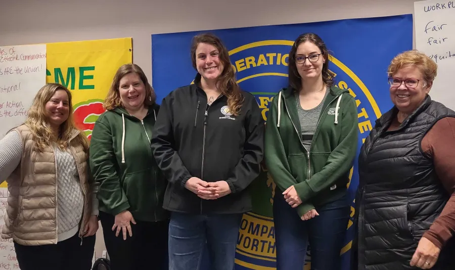 AWAAG bargaining team