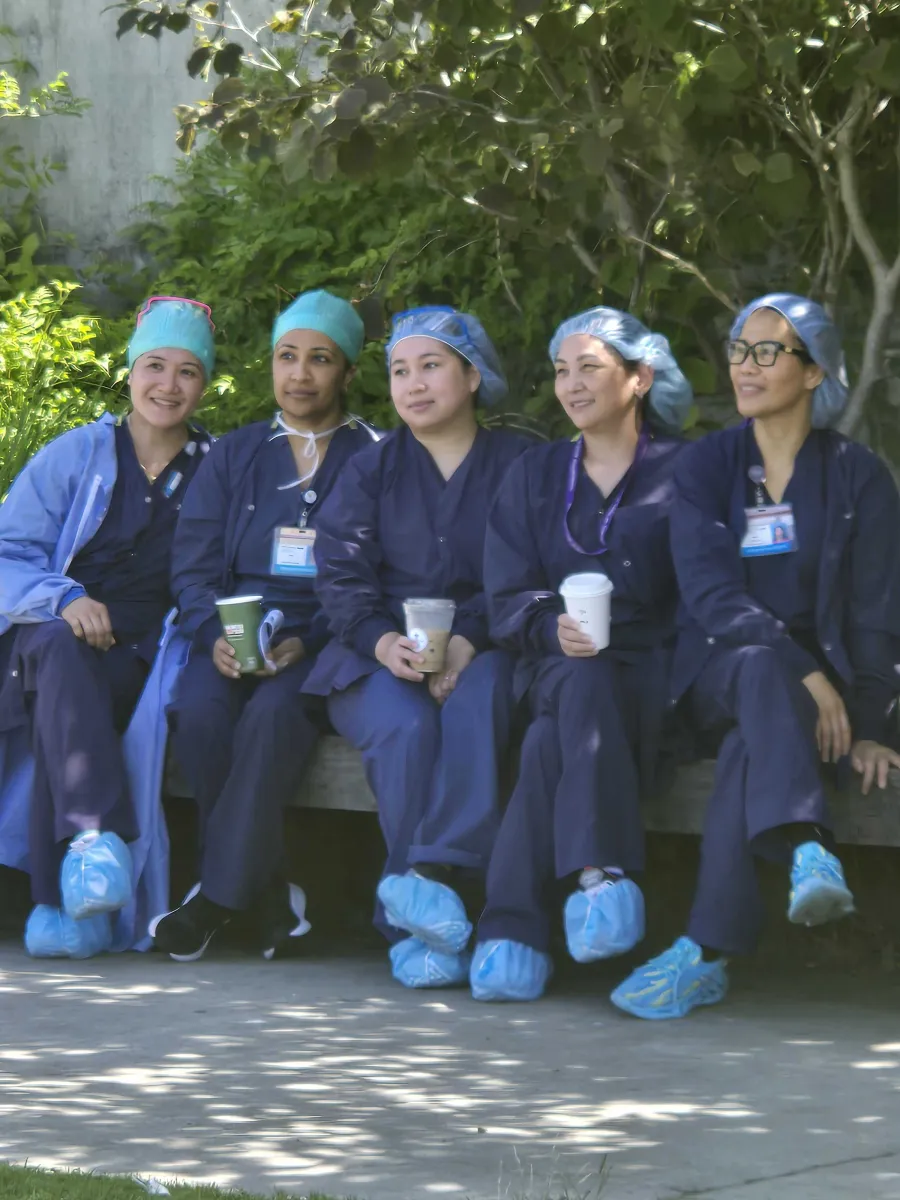 UW members at Harborview pose for a picture