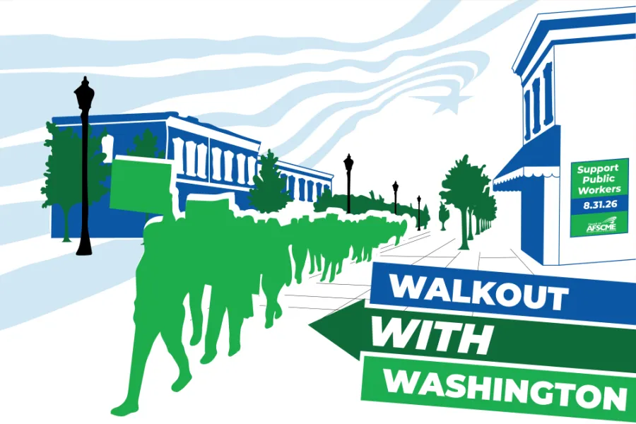 walkout with washington