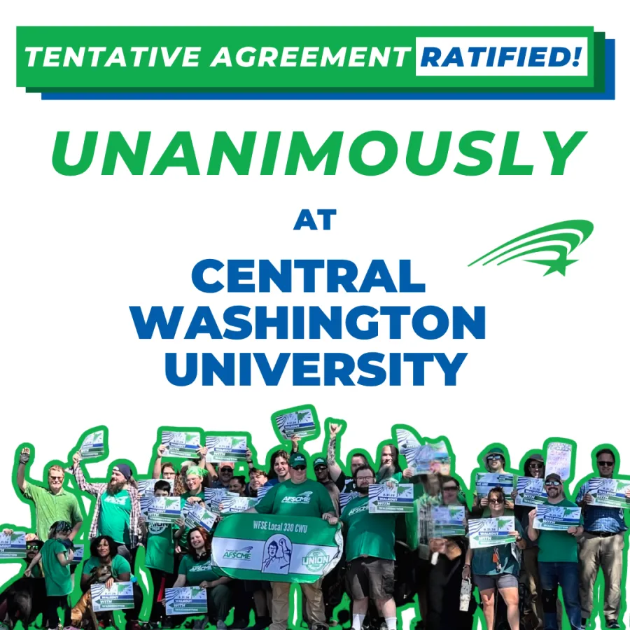 CWU contract ratified flyer
