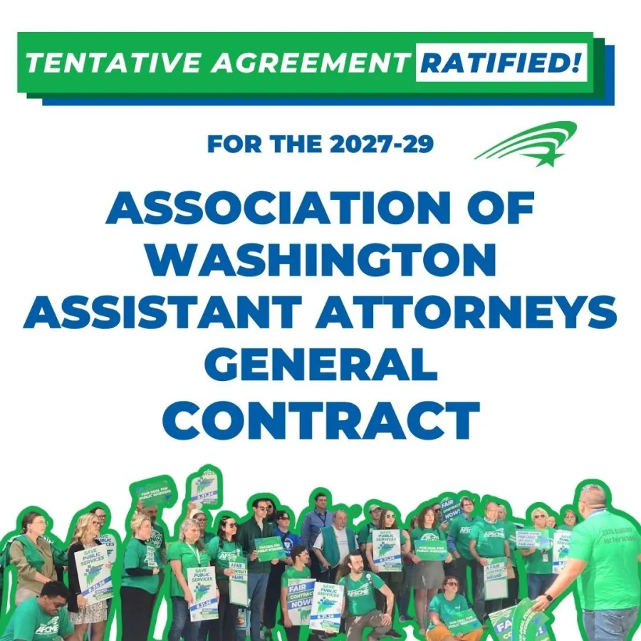 AWAAG contract ratified flyer