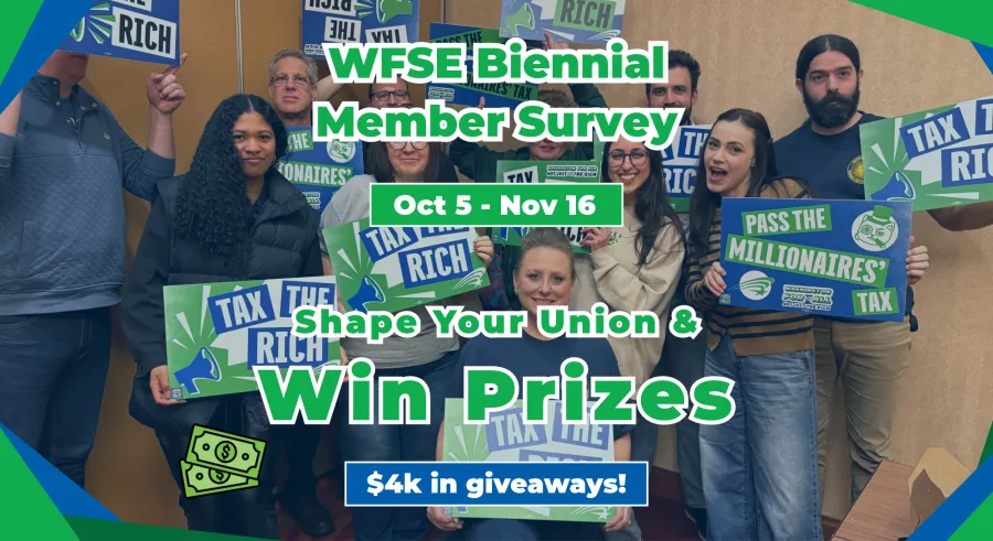 WFSE Biennial Survey Week 3 promotion graphic