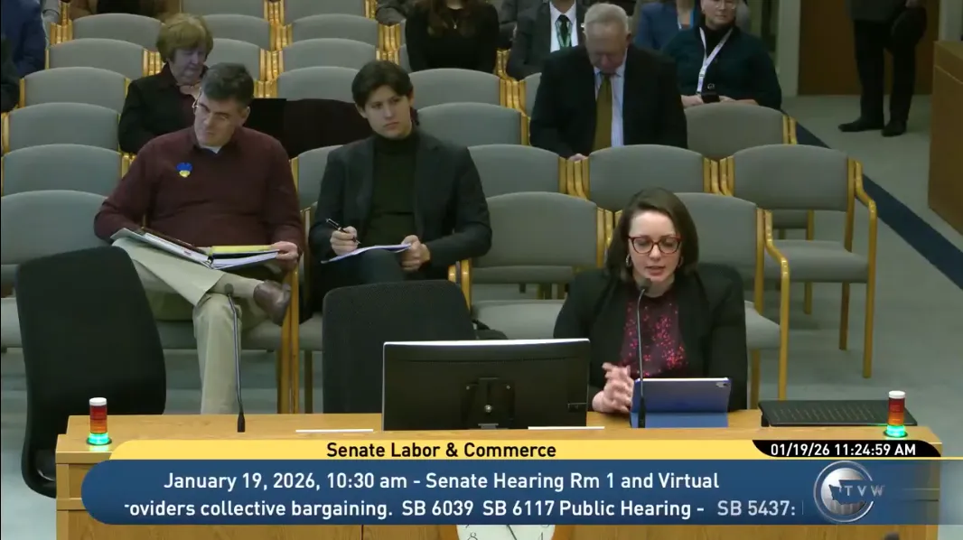 Kati Durkin in the legislature