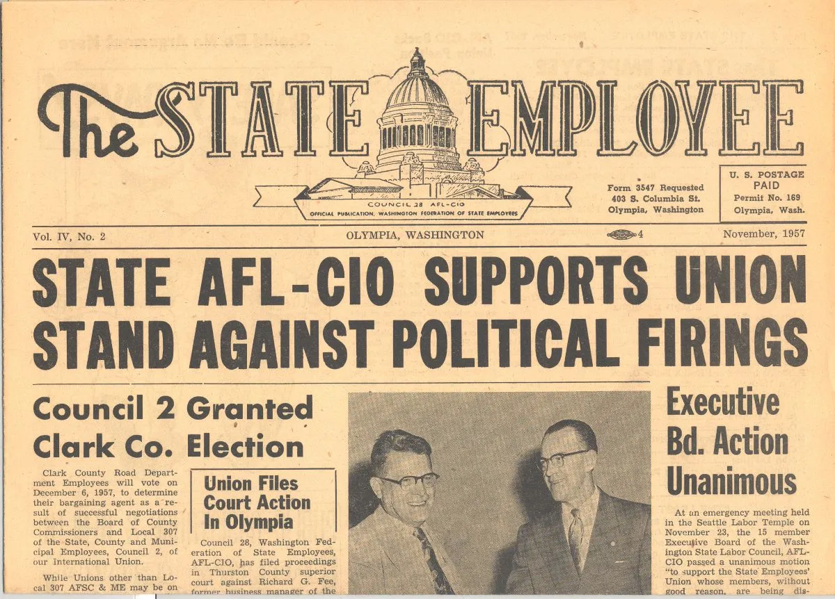 state cio supports union stand against political firings