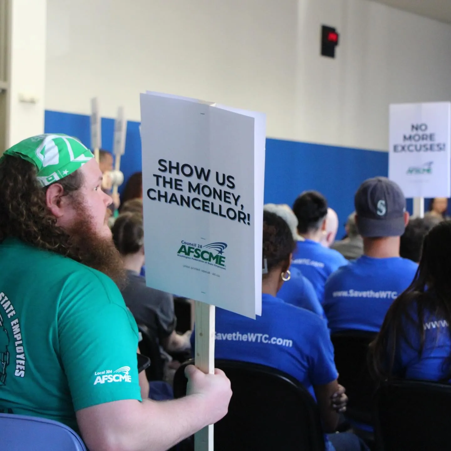 WFSE Local 304 member Tommy Fugelstad