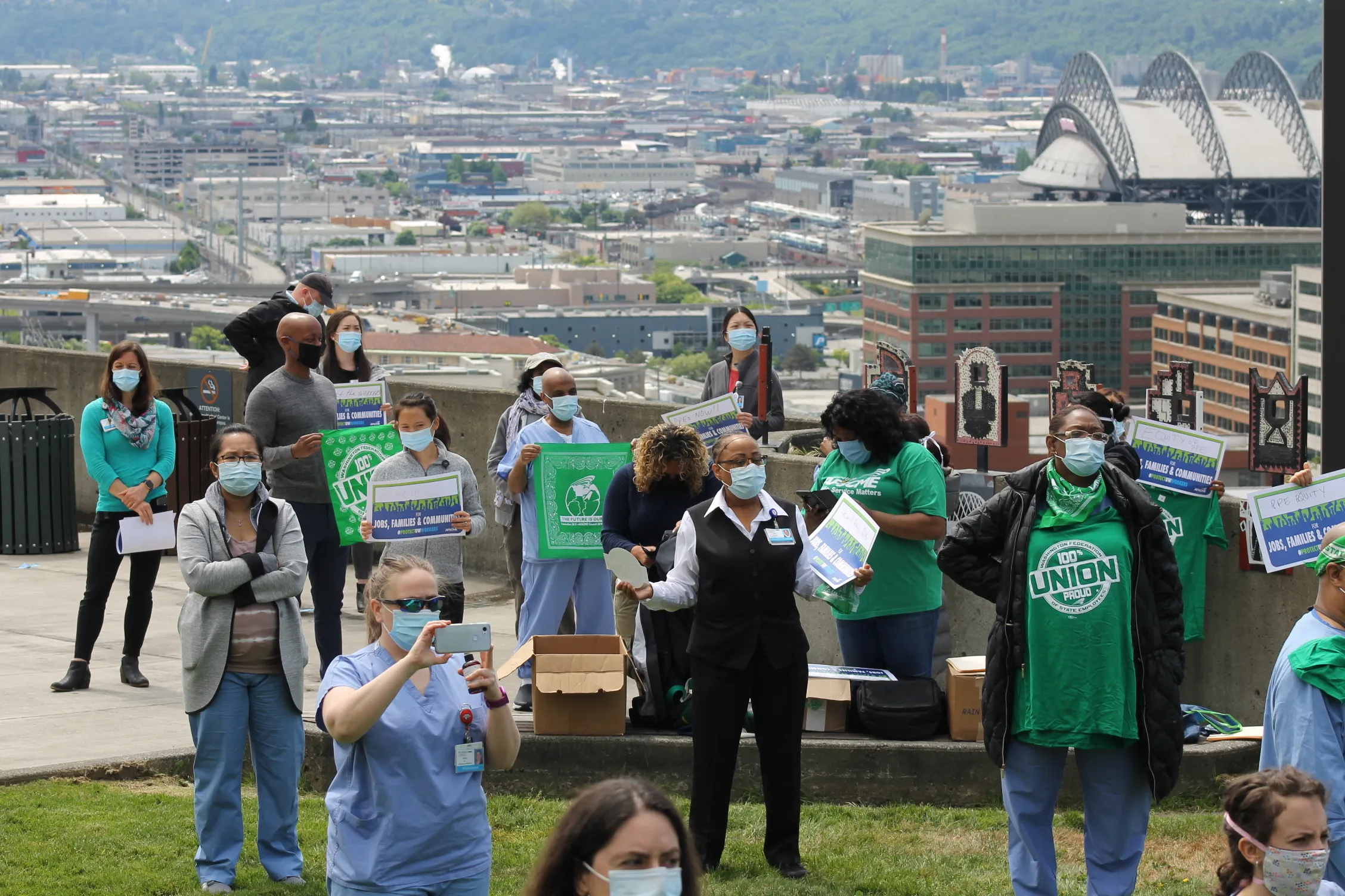 wfse members at harborview medical center