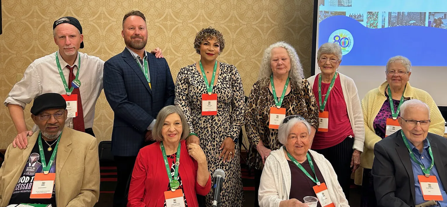 members of the wfse 80 year anniversary panel at our 2023 convention