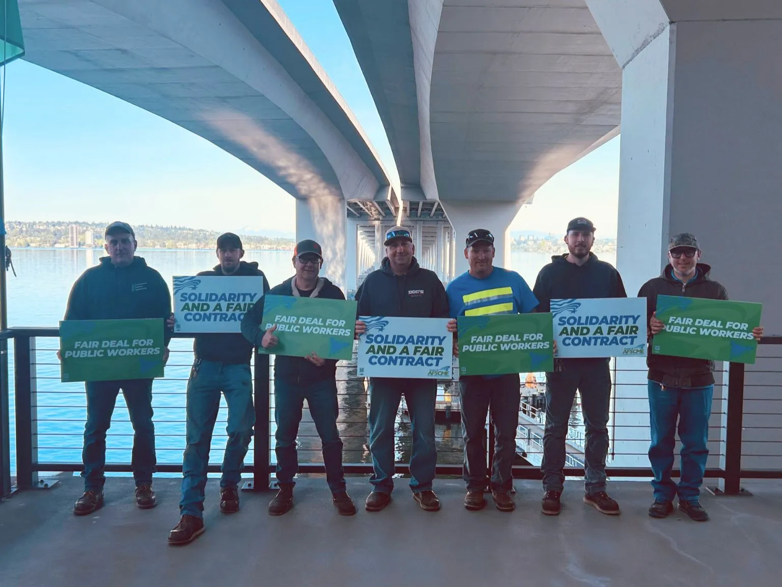 The WSDOT SR 520 Crew United for a Fair Contract