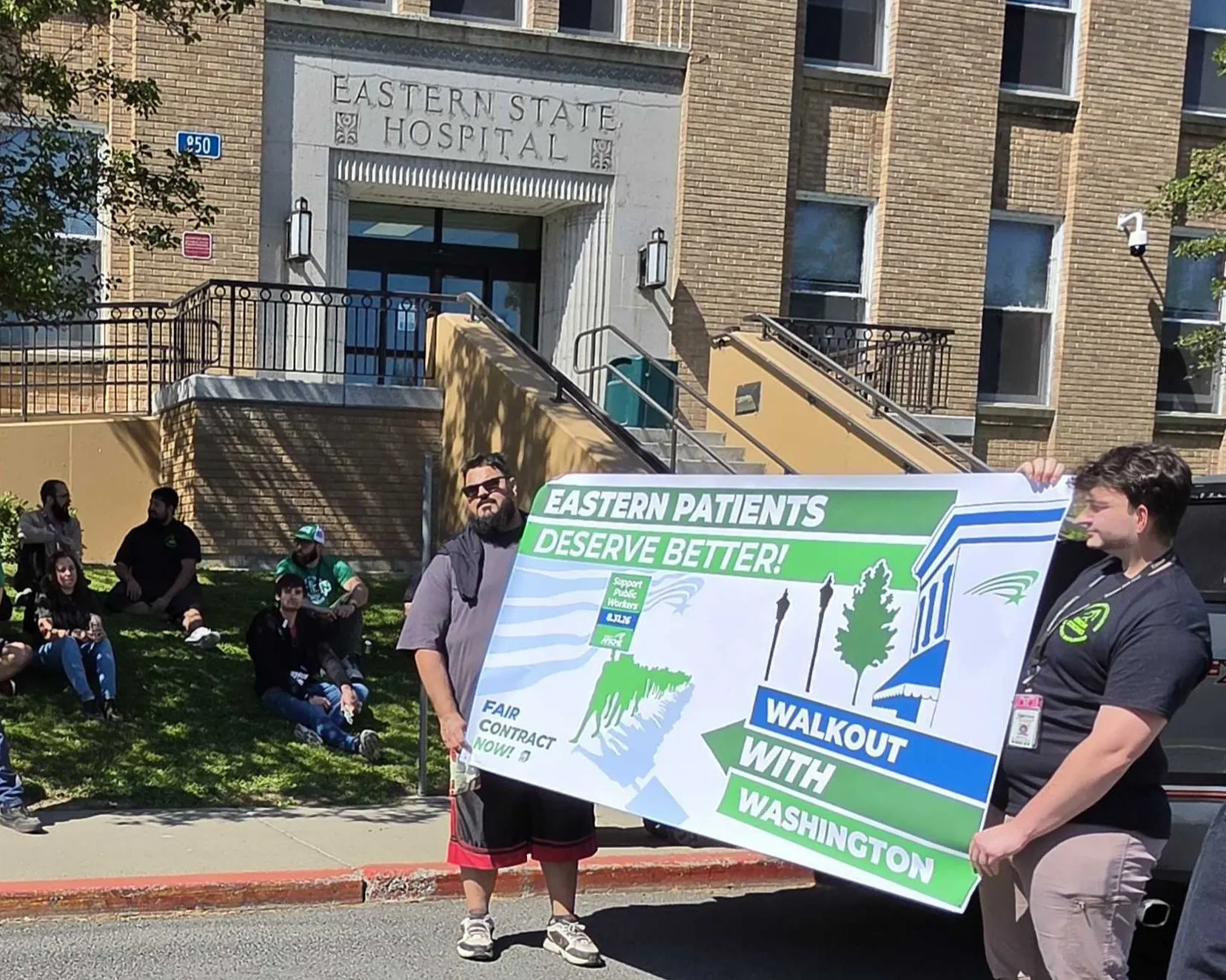 walkout at eastern state hospital
