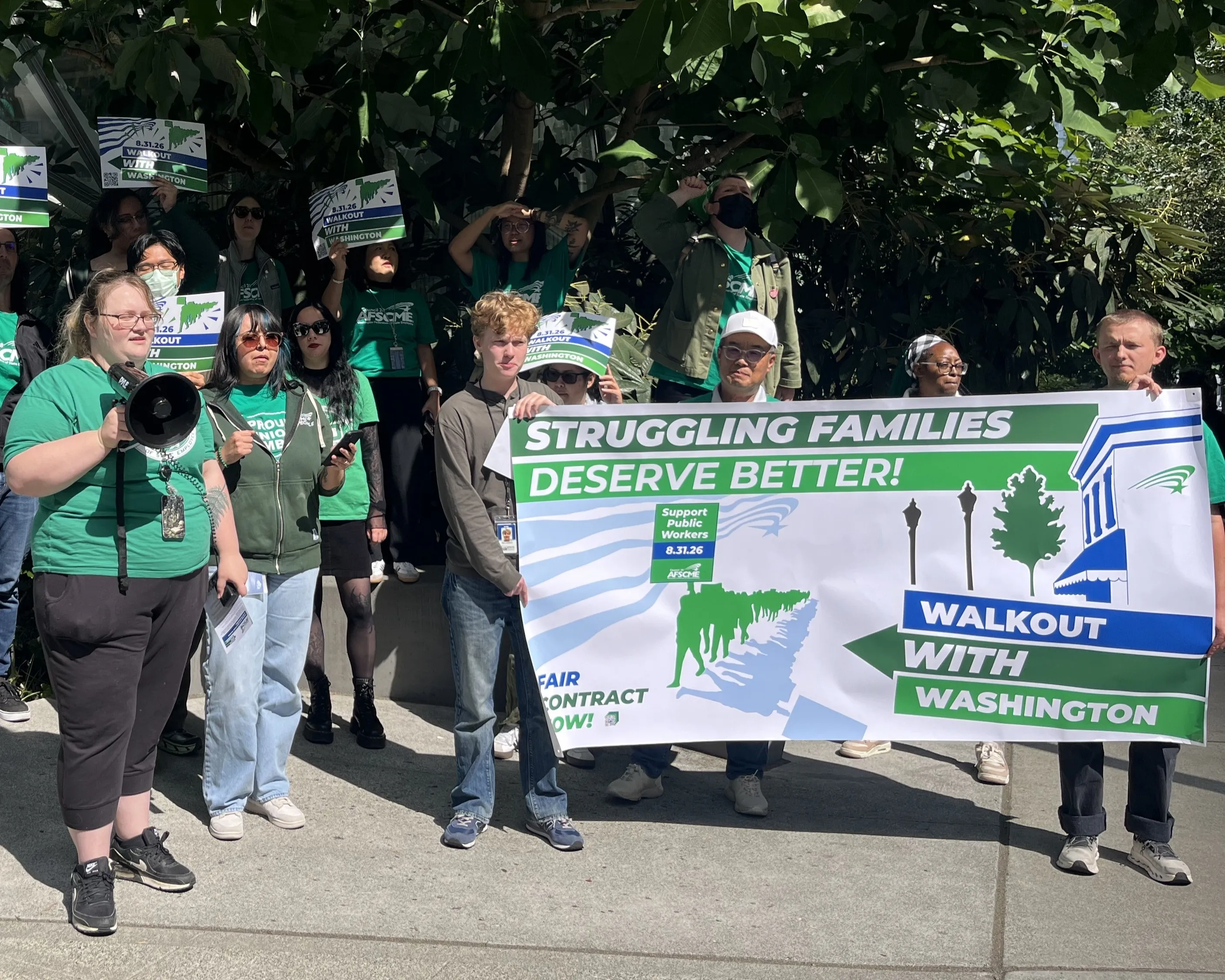 wfse local 843 members at CSO belltown