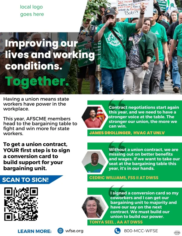 membership blitz flyer