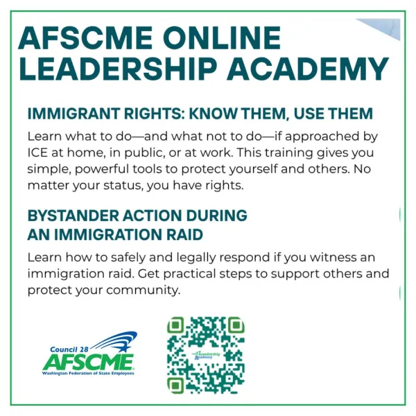 afscme leadership academy know your rights