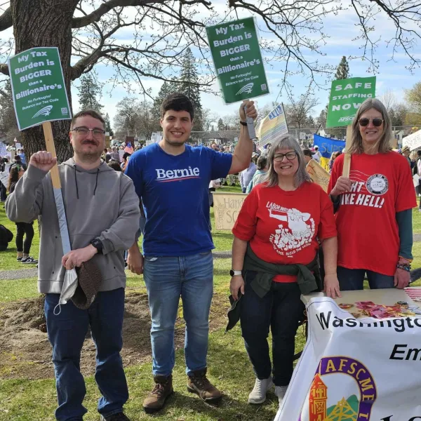 Spokane indivisible rally