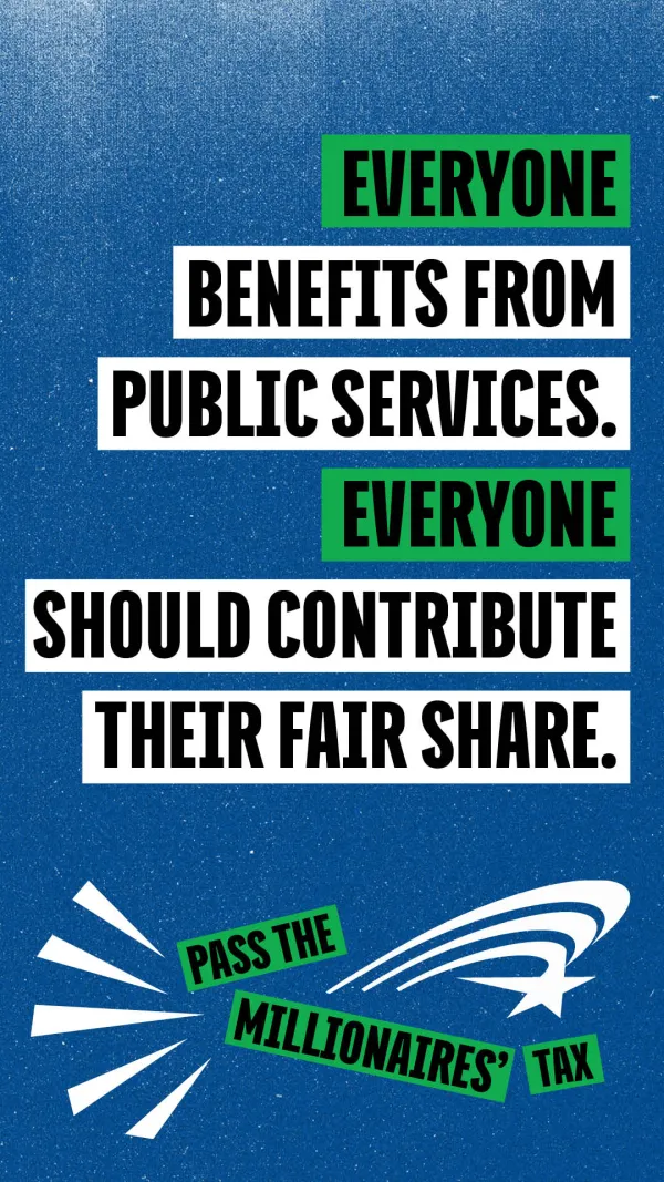 everyone benefits from public services, everyone should contribute their fair share