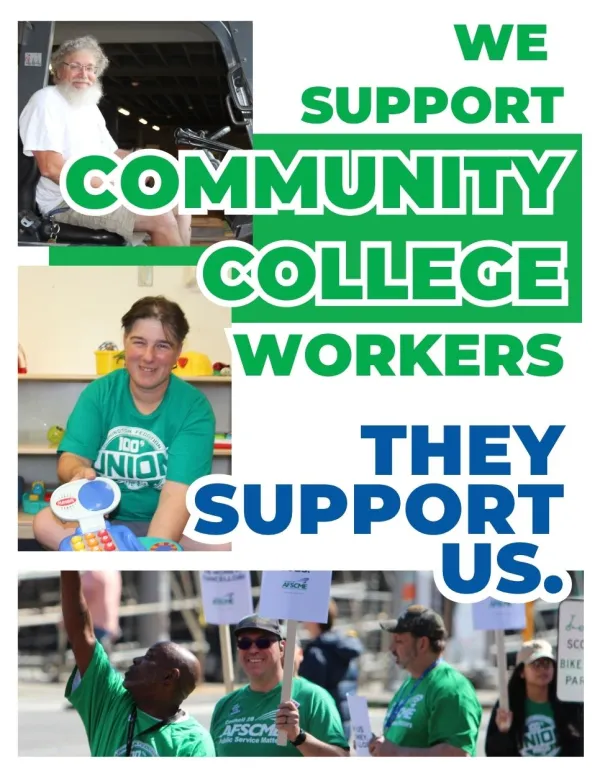we support cc workers, they support us