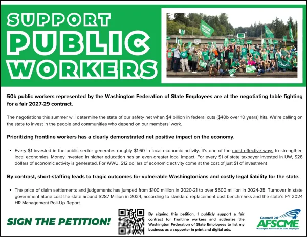 a preview of the digital petition