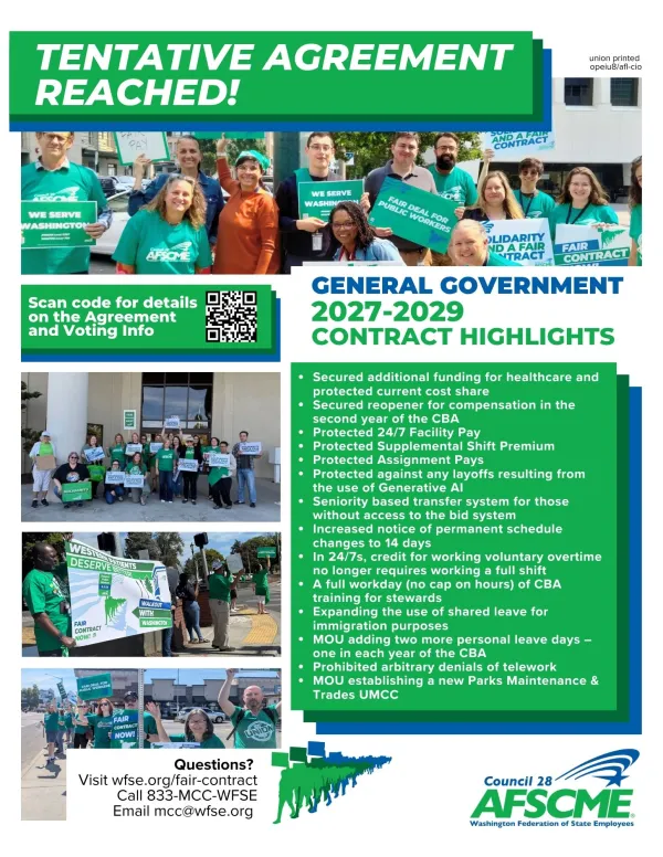 screenshot of the TA summary flyer