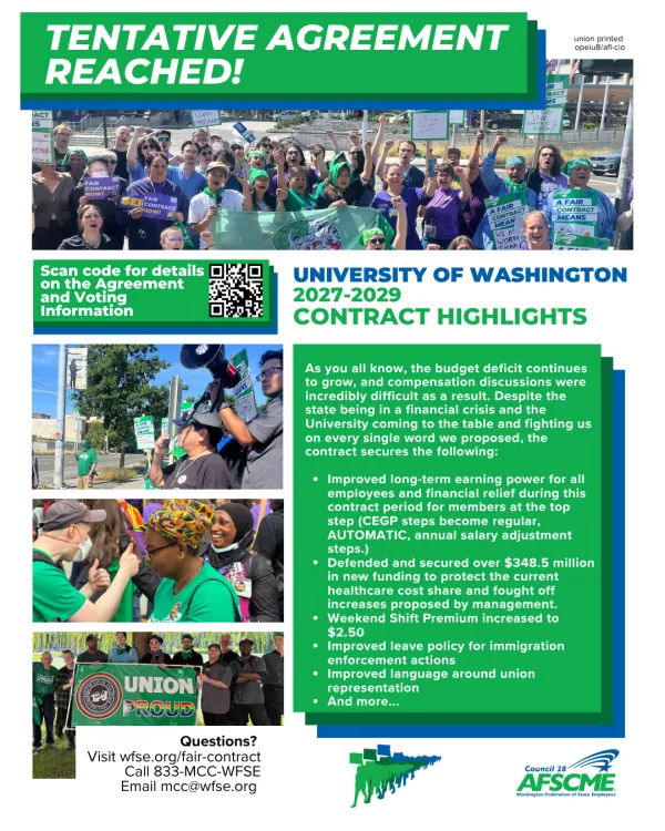UW ratification flyer