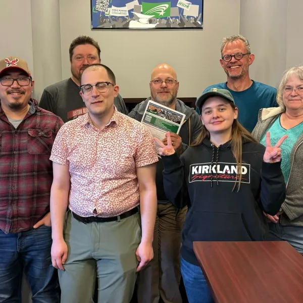 Photo of EWU bargaining Team