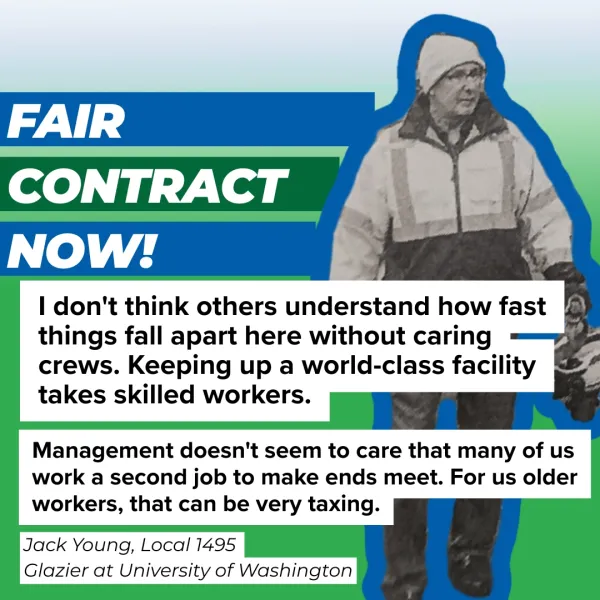 Quote from UW Worker
